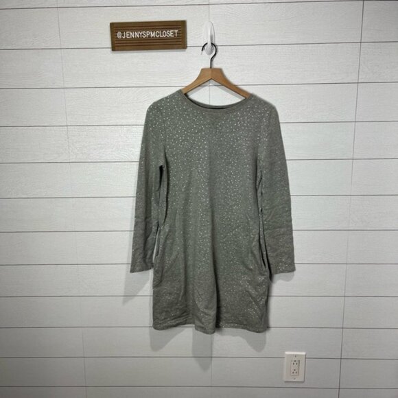 Boden Gray Sweatshirt Dress Size 6 - Picture 2 of 11